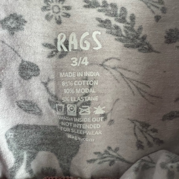 ❤️Rags Reindeer Long Sleeve Dress EUC - Picture 3 of 3